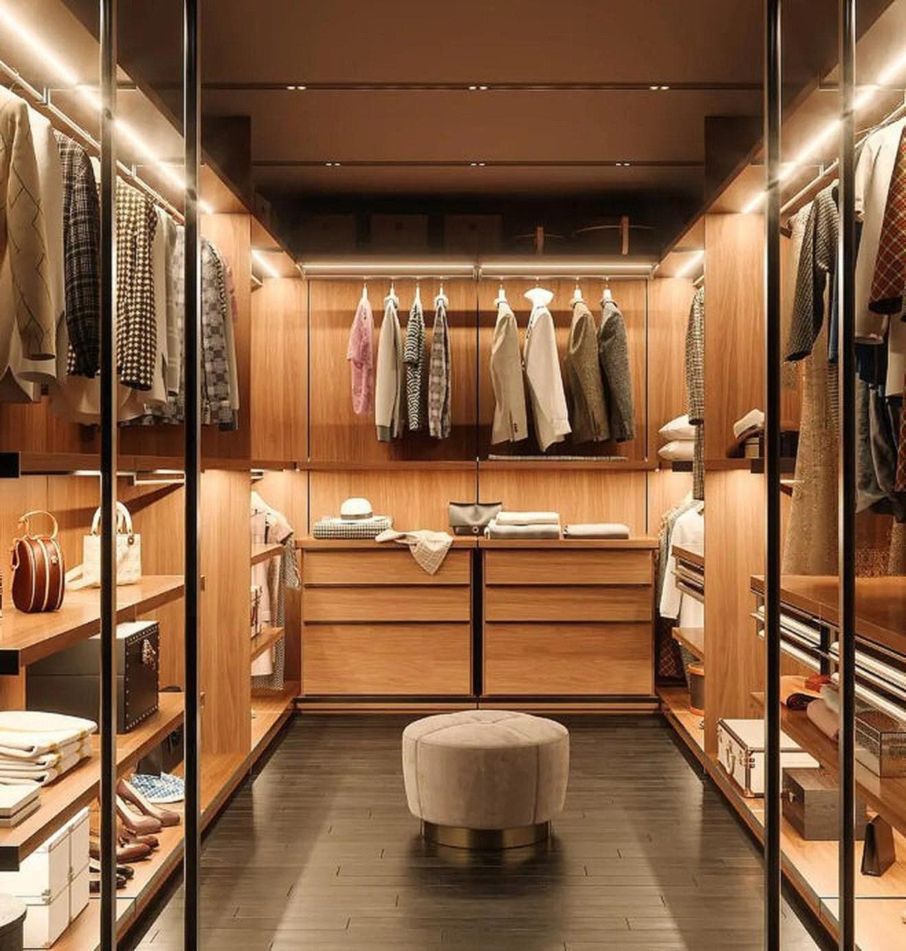 Ankleidezimmer – Symbol für Stil und Ordnung